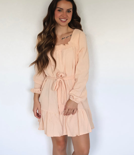 Ruffled Midi Dress