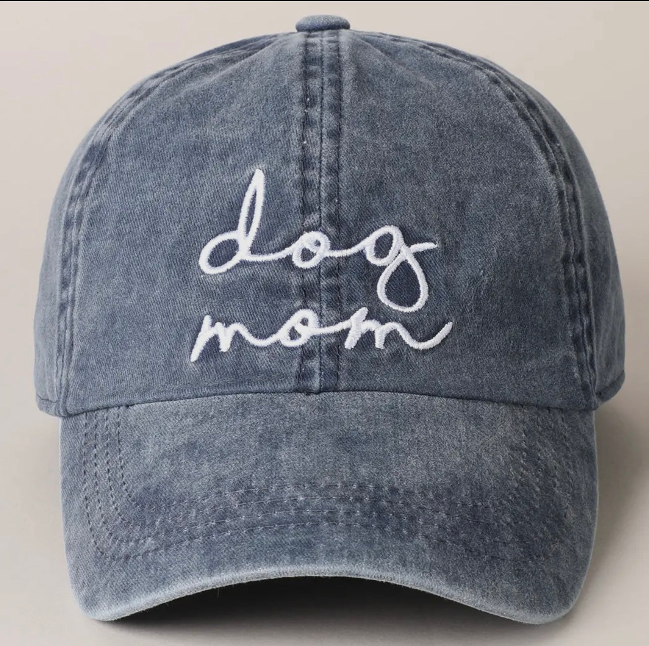 Dog Mom Baseball Cap