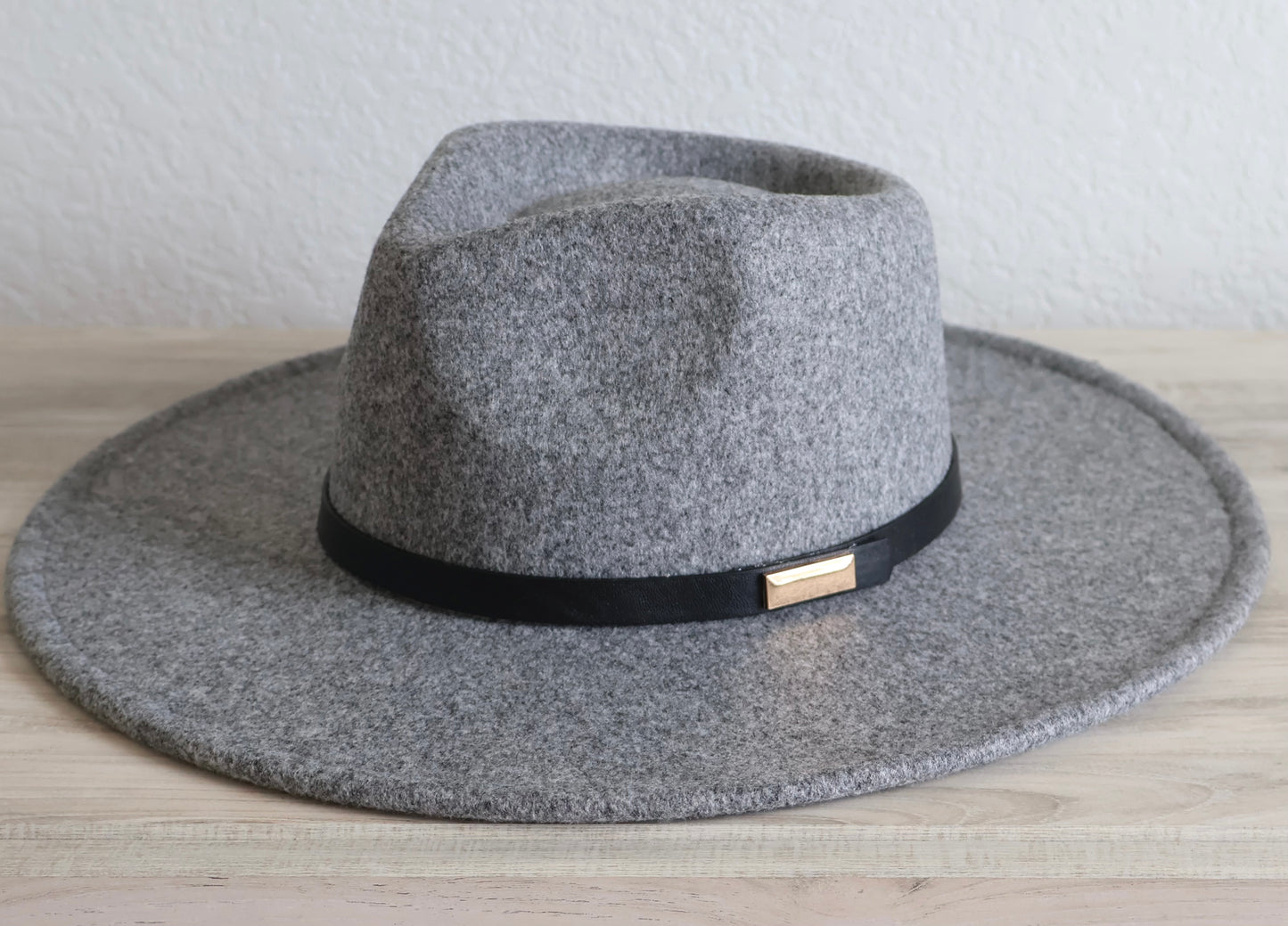 Grey Felt Fedora