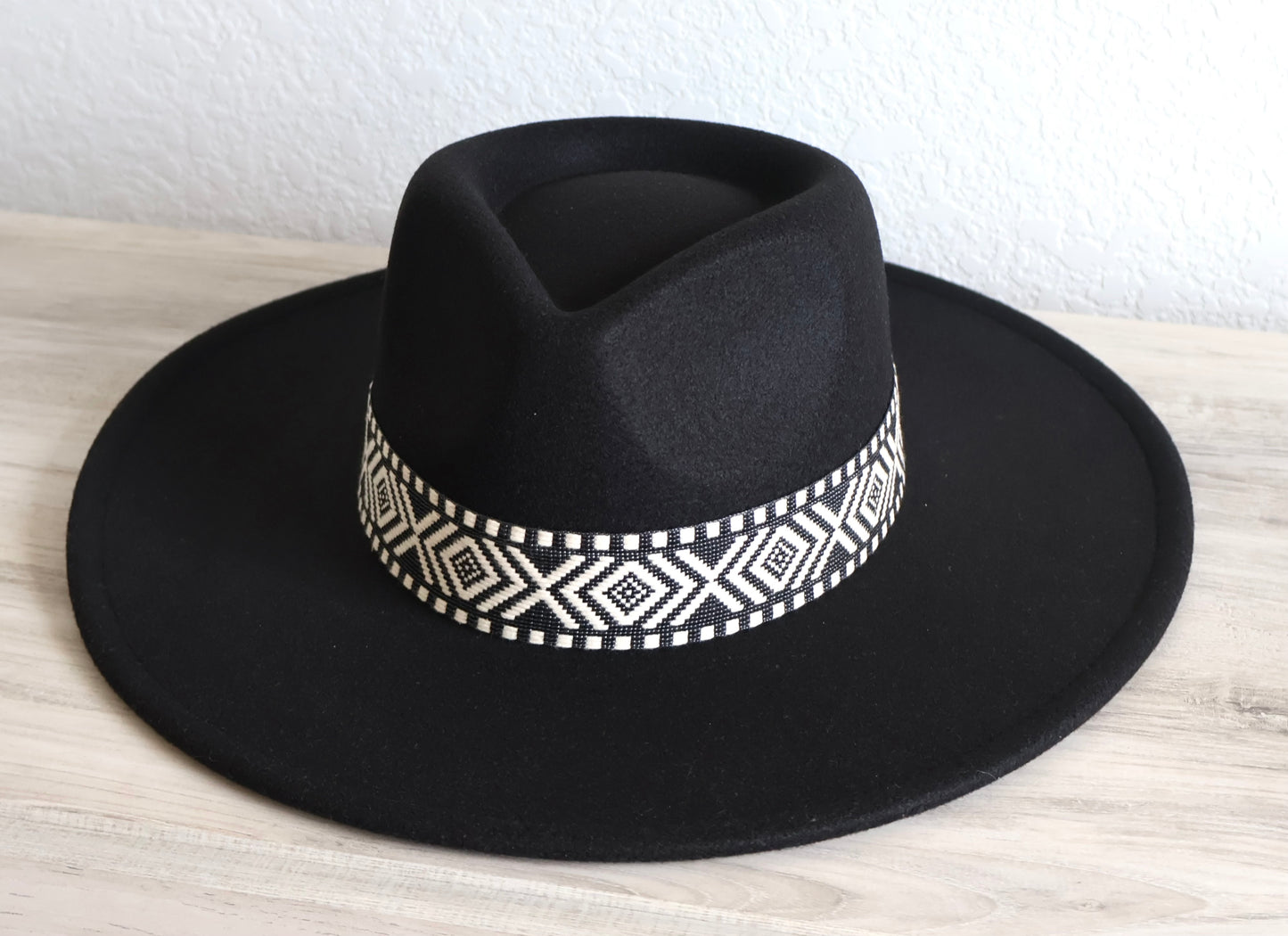 Black Fedora Hat