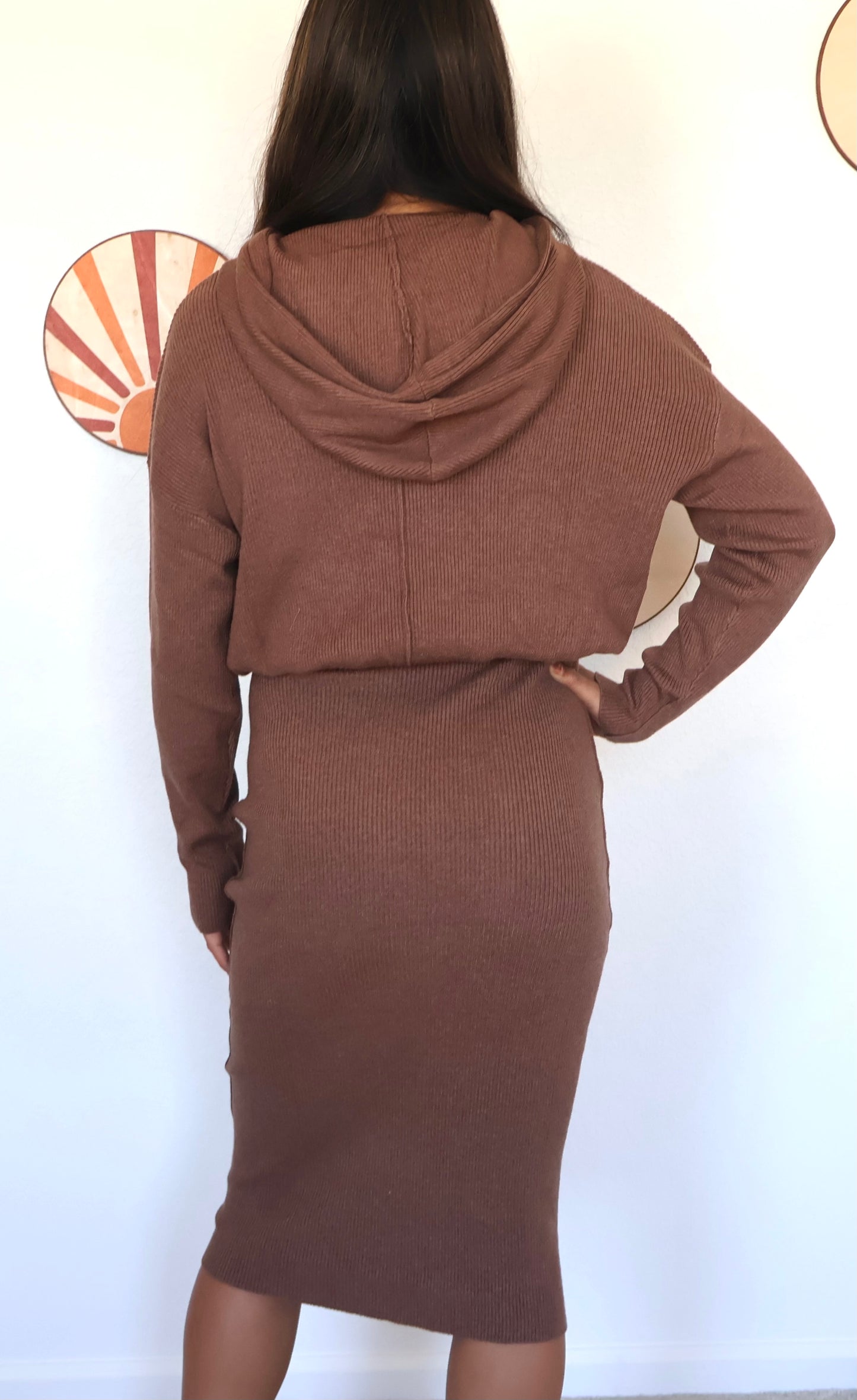 Sweater Hoodie Dress