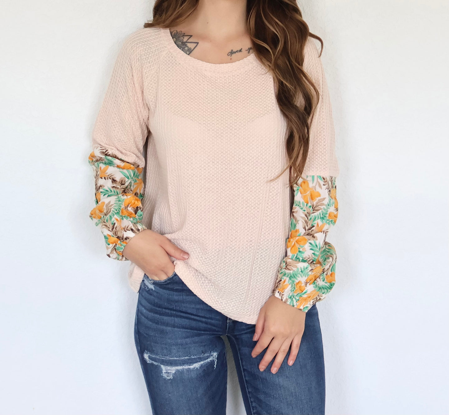 Floral Long Sleeve Top